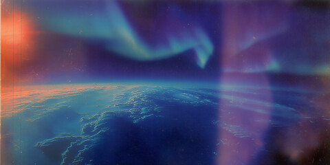 Obraz premium Surreal Space Landscapes and Cosmic Explorations – Sci-Fi Inspired Digital Art Collection