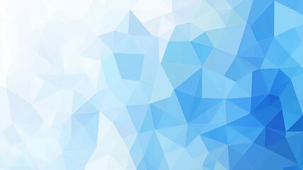 Fototapeta premium Abstract blue pattern with geometric shapes creating a modern visual effect in a soft gradient design