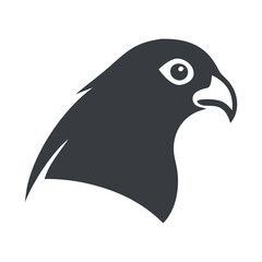 Fototapeta premium Eagle Head Illustration: Symbol of Strength and Determination