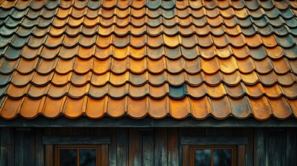 Fototapeta premium Traditional Roof Tiles