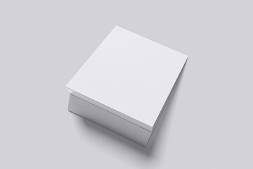 Table Tent with grey background color for mockup template