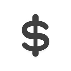 A Simple Graphic Depicting the Dollar Sign Symbol