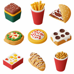 Culinary 3D Icon Pack &ndash; Stylish and Professional