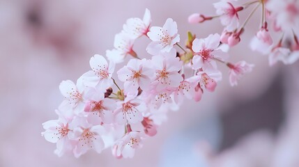 Obraz premium pink cherry blossoms