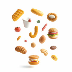 Culinary 3D Icon Pack – Stylish and Professional