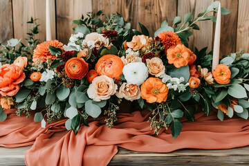 Elegant Autumn Floral Arrangement