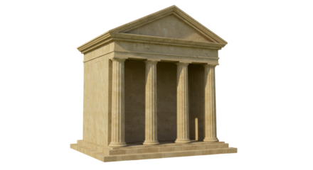 Isolated Ancient Temple