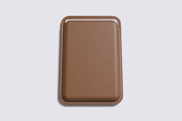 Leather Card Holder for mockup template