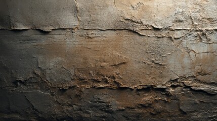 Obraz premium a weathered stone wall showing textured surface.