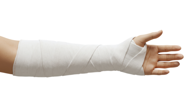 Isolated Arm Cast Injury