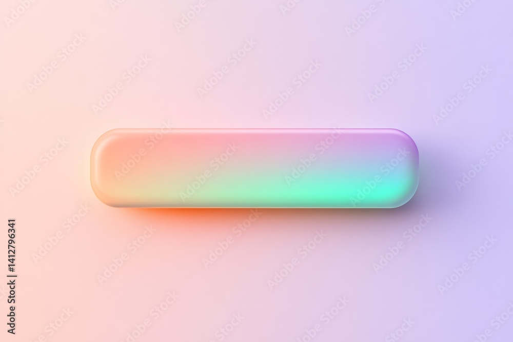 Poster colorful flat ui toggle switch design with gradient for modern interfaces