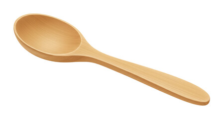 Isolated Wooden Spoon
