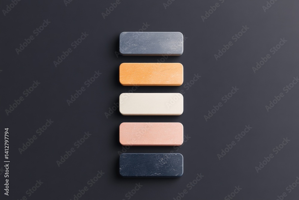 Poster minimalist flat ui breadcrumb navigation bar for modern web design