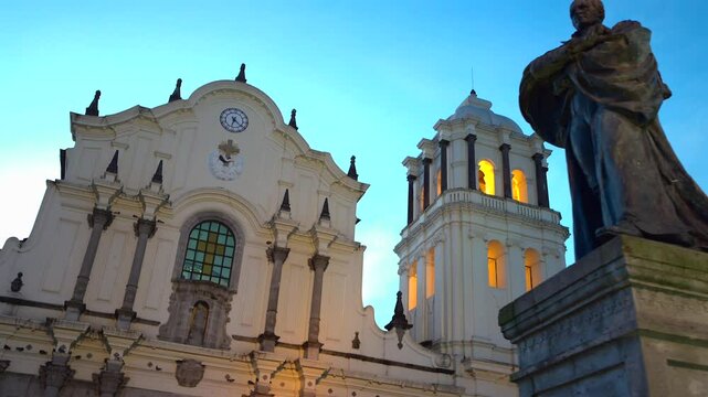 iglesia de san francisco ubicada en Popayan Colombia, de donde salen las procesiones de semana santa 