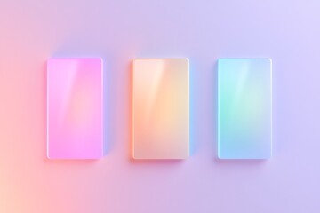 Vibrant toggle switch ui design concept for modern interface