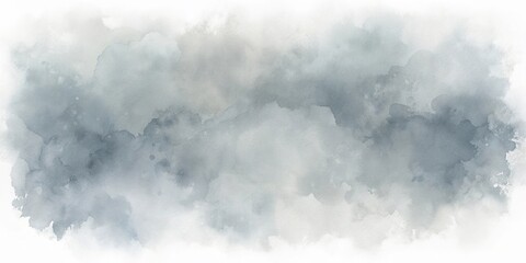 Abstract Watercolor Background Soft Grey and White Hues for Design Projects