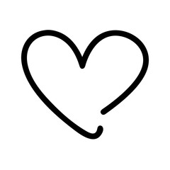 heart icon vector