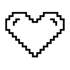 pixel heart icon