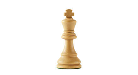 Isolated Chess King Piece