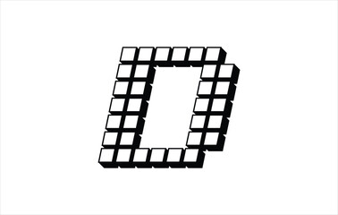 Fototapeta premium Elegant Letter D logo Vector Template Initial Letter D Logo Design. Creative And Modern D logo