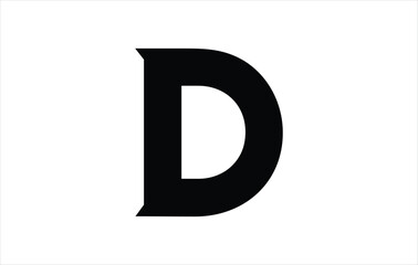 Elegant Letter D logo Vector Template Initial Letter D Logo Design. Creative And Modern D logo