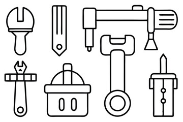 Mechanical Repair Icons
