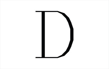 Elegant Letter D logo Vector Template Initial Letter D Logo Design. Creative And Modern D logo