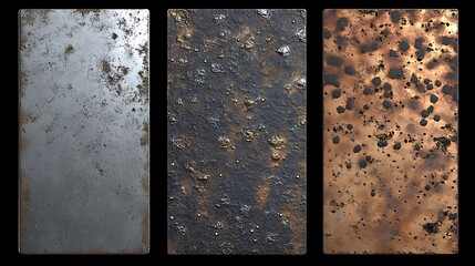 Metal texture variations