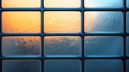 Soft Reflective Glass Window with Modern Transparency Effect