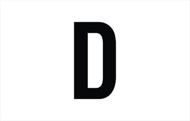 Elegant Letter D logo Vector Template Initial Letter D Logo Design. Creative And Modern D logo