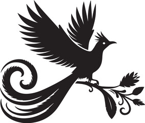 Quetzal bird vector art