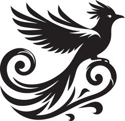 Quetzal bird vector art