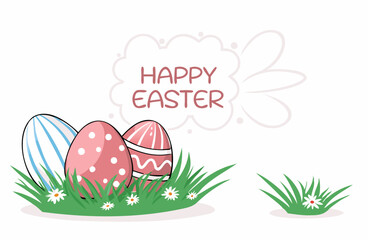  Happy Easter day sale promotion vector element design  for  banner, poster or flyer , ad,  web-banner, article  and seasonal projects