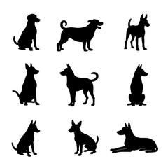 Set of dogs
