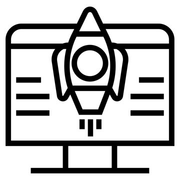 ddos attack vector icon