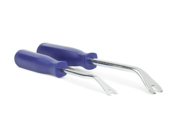 Nail puller isolated on a white background