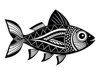 Betta fish coloring page for a children's book with colorful examples. Image in vector format. Great coloring activity for children and toddlers