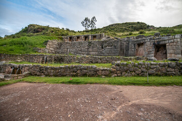 Fototapeta premium Qhalispuqyo ruins in Cusco, Peru