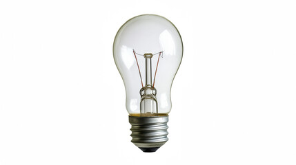 a light bulb on a transparent background, PNG image, PNG file, Generative art.