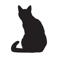 Elegant Cat Silhouette