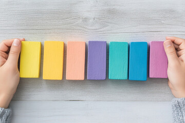 Growing bar chart illustrates business growth and progress over time with marked improvements in performance metrics