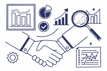 handshake between two businessmen