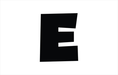 Obraz premium Elegant Letter E logo Vector Template Initial Letter E Logo Design. Creative And Modern E logo