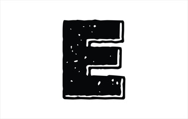 Fototapeta premium Elegant Letter E logo Vector Template Initial Letter E Logo Design. Creative And Modern E logo