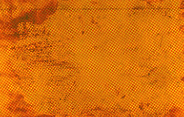 Obraz premium features a bright red halftone texture with a faded white center and vibrant orange splatters around the edges. It gives a pop-art or comic-style effect with a playful, energetic vibe.