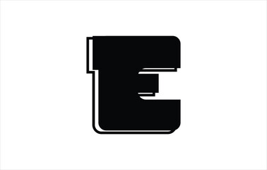 Elegant Letter E logo Vector Template Initial Letter E Logo Design. Creative And Modern E logo