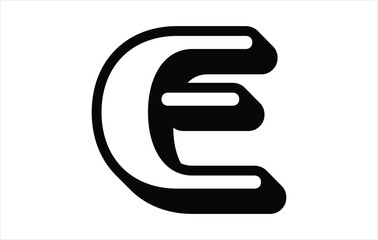Elegant Letter E logo Vector Template Initial Letter E Logo Design. Creative And Modern E logo