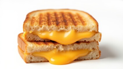 Grilled Cheese Sandwich with Melted Cheese