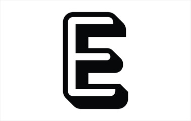 Elegant Letter E logo Vector Template Initial Letter E Logo Design. Creative And Modern E logo