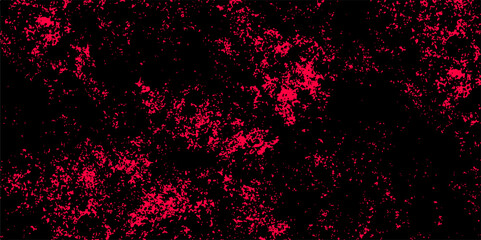 Grungy red canvas background or texture. Defocused Lights and Dust Particles with deep Red clouds painted. Grunge pattern for design and decoration space for text. Dark red slate background toned clas